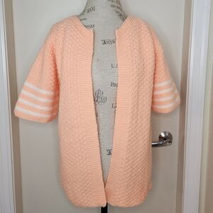 Vintage handknit cardigan sweater